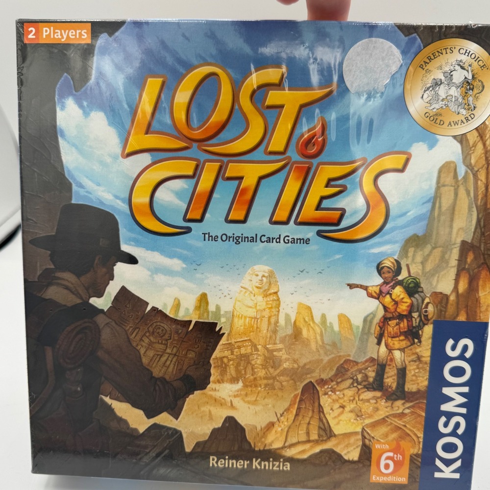 Lost Cities The Original Card Game Kosmos Reiner Knizia 2 Player Strategy New